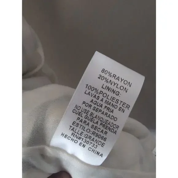 Umgee cottagecore bow print puff sleeve buttonfront dress lg - Picture 9 of 10